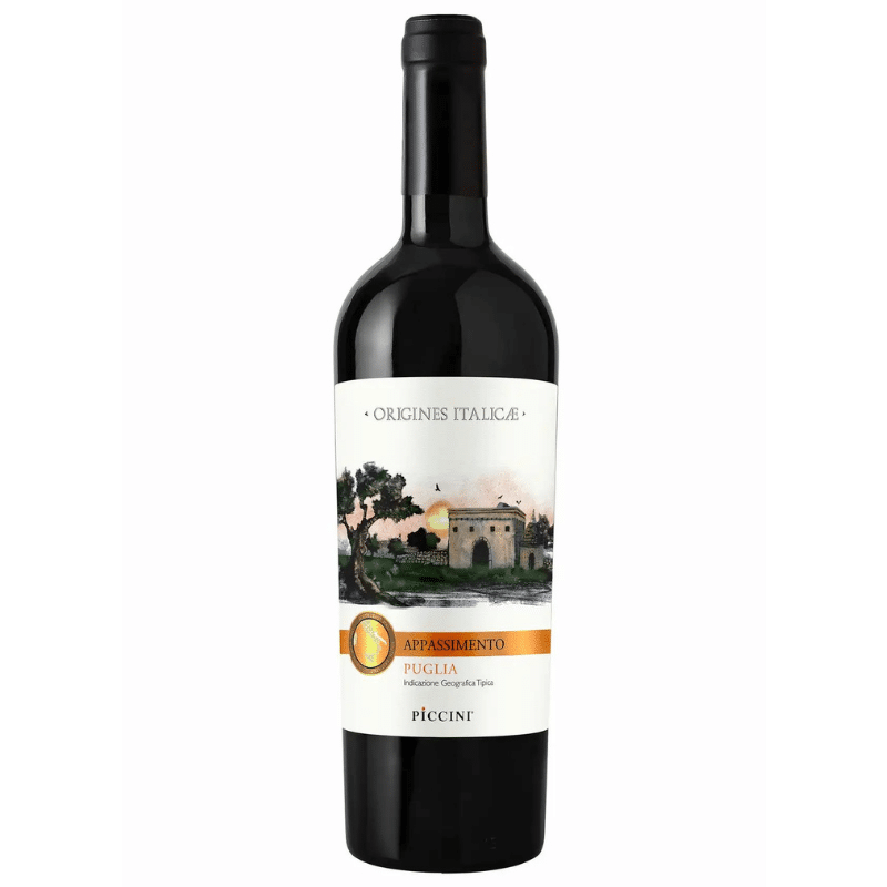 Piccini Italian Origins Appassimento Puglia IGT Rotwein (750ml) von Piccini bei Araxxon - Hochwertiges griechisches Produkt. Piccini Italian Origins Appassimento Puglia IGT Rotwein (750ml) από Piccini στο Araxxon - Αυθεντικό ελληνικό προϊόν.